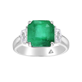 Esme Emerald Cocktail Ring - Jewelry - RUCHI New York