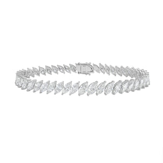 Fiamma Marquise Diamond Tennis Bracelet - Jewelry - RUCHI New York