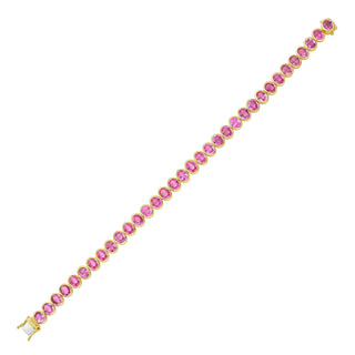 Florentine Pink Sapphire Bracelet - Jewelry - RUCHI New York