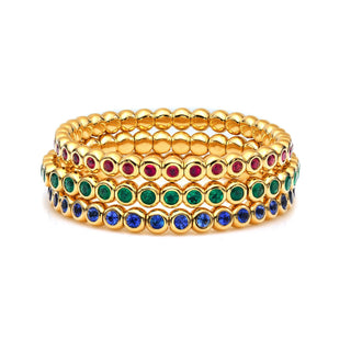 Marguerite Emerald Bracelet - Jewelry - RUCHI New York