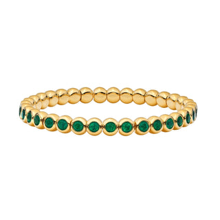 Marguerite Emerald Bracelet - Jewelry - RUCHI New York