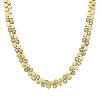 Melissa Diamond Necklace - Jewelry - RUCHI New York