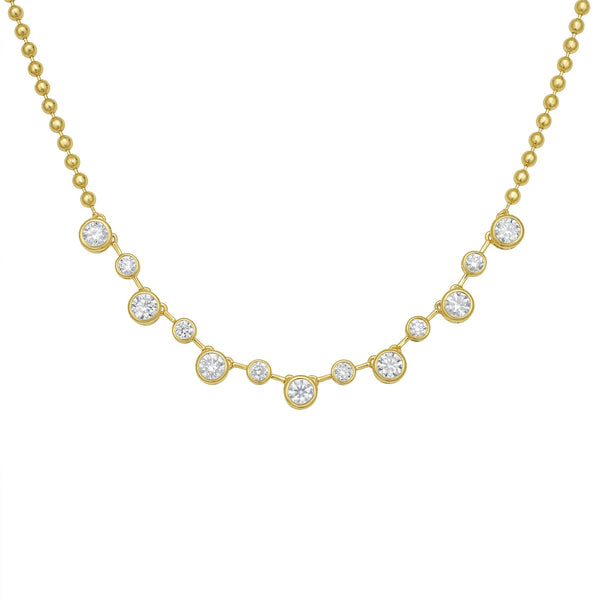 Gold Necklace Mia Collection Jewelry Mia Diamond Necklace – RUCHI