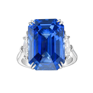 Midnight Blue Sapphire Ring - High Jewelry - RUCHI New York