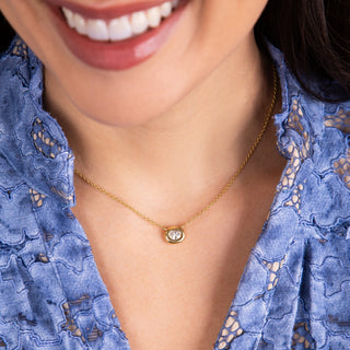 Midori Diamond Pendant Necklace - Jewelry - RUCHI New York