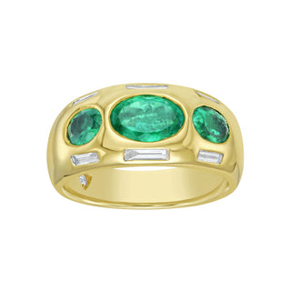 Milia Emerald Ring - Jewelry - RUCHI New York