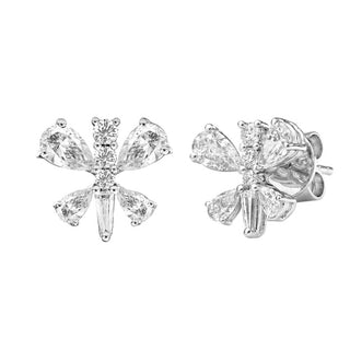 Nabi Diamond Stud Earrings - Jewelry - RUCHI New York
