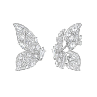 Nabi White Sapphire and Diamond Earrings - Jewelry - RUCHI New York