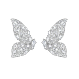 Nabi White Sapphire and Diamond Earrings - Jewelry - RUCHI New York