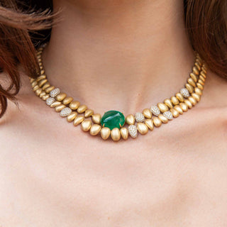 Natera Diamond Necklace - Jewelry - RUCHI New York