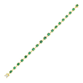 Olana Emerald Bracelet - Jewelry - RUCHI New York