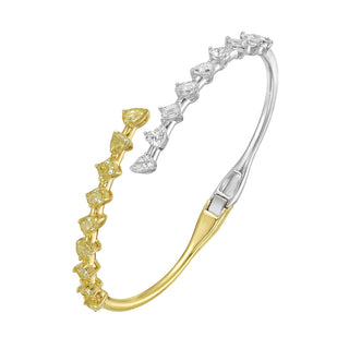Oriana Fancy Diamond Bangle - Jewelry - RUCHI New York