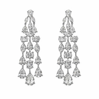 Primavera Diamond Statement Earrings - Jewelry - RUCHI New York