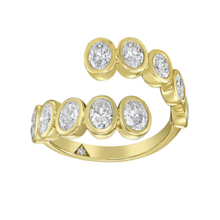 Santina Diamond Wrap Ring - Jewelry - RUCHI New York