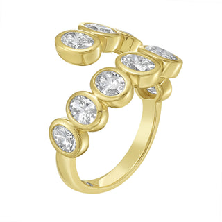 Santina Diamond Wrap Ring - Jewelry - RUCHI New York