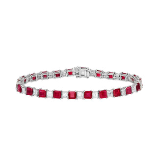 Serenata Ruby Hoop Bracelets - Jewelry - RUCHI New York