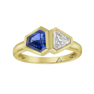 Sirenuse Blue Sapphire Ring - Jewelry - RUCHI New York