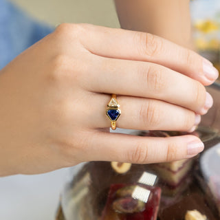 Sirenuse Blue Sapphire Ring - Jewelry - RUCHI New York