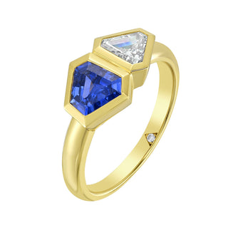 Sirenuse Blue Sapphire Ring - Jewelry - RUCHI New York