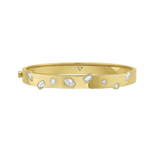 Solstice Mistral Diamond Bangle - Jewelry - RUCHI New York