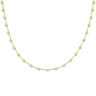 Thistle Diamond Necklace - Jewelry - RUCHI New York
