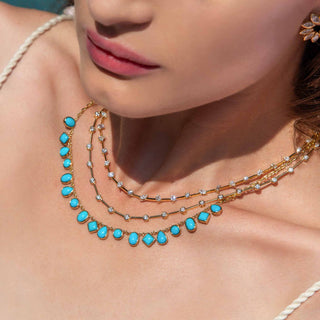 Thistle Diamond Necklace - Jewelry - RUCHI New York