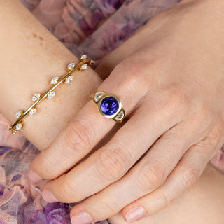 Valencia Tanzanite Ring - Jewelry - RUCHI New York