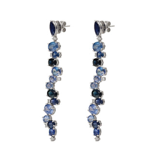 A Sea of Blue Tidal Drop Earrings - Jewelry - RUCHI New York