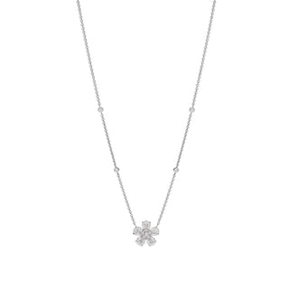 Diamond Daydream Petal Pendant - Jewelry - RUCHI New York