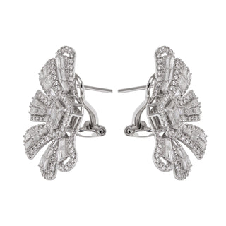 Melody Half Moon Studs - Jewelry - RUCHI New York